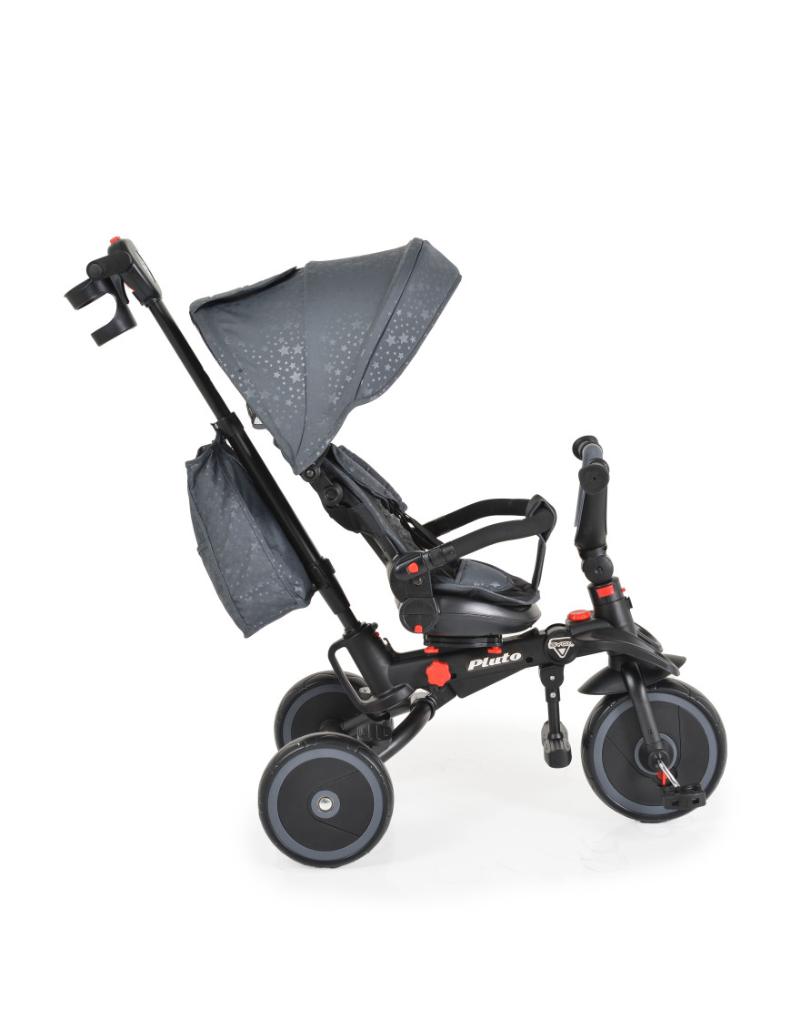 Детска триколка Pluto сив