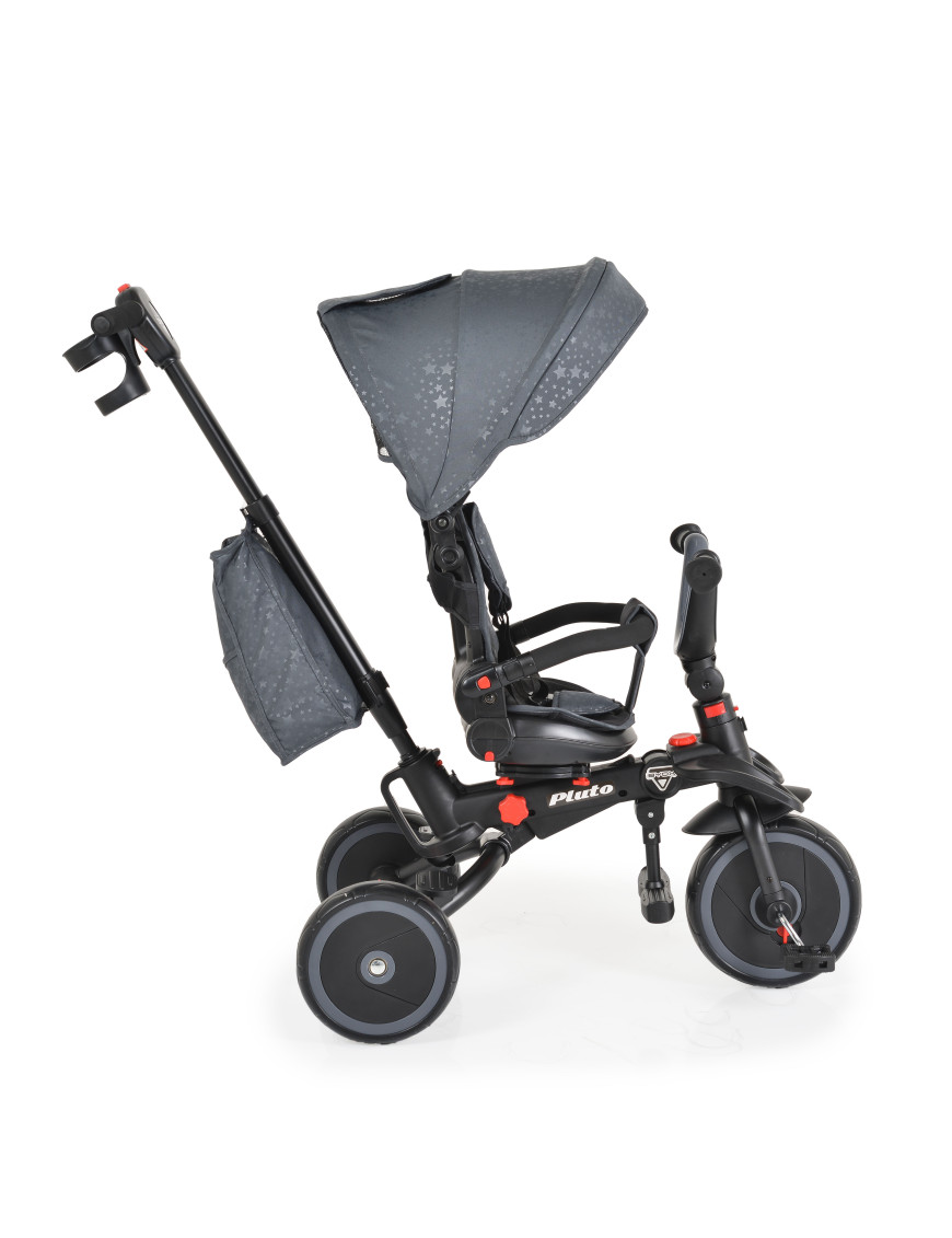 Детска триколка Pluto сив