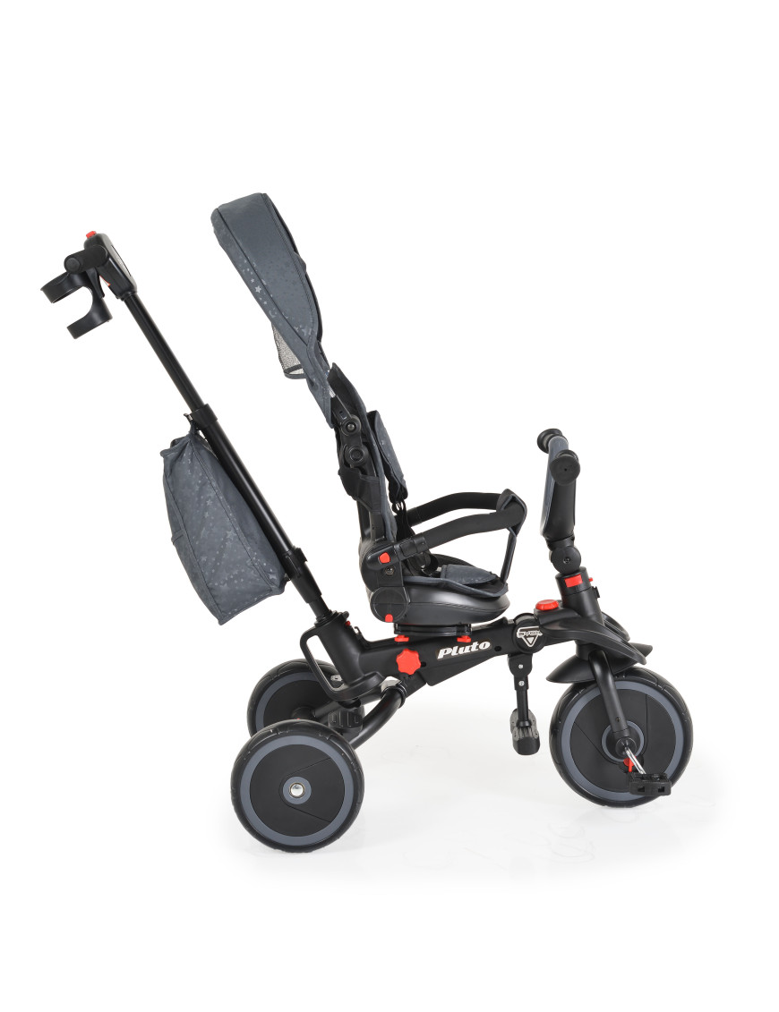 Детска триколка Pluto сив