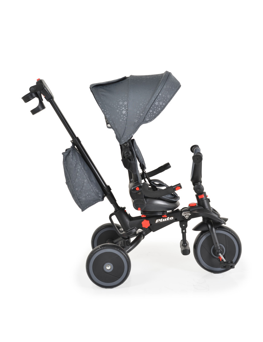 Детска триколка Pluto сив