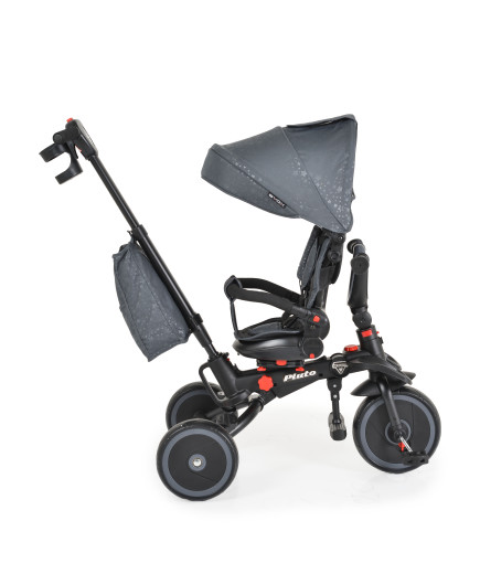 Детска триколка Pluto сив