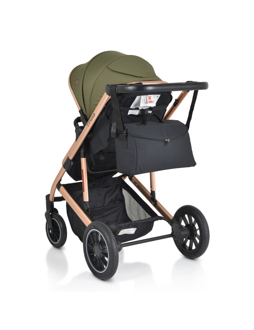 КОМБИНИРАНА ДЕТСКА КОЛИЧКА Thira зелен