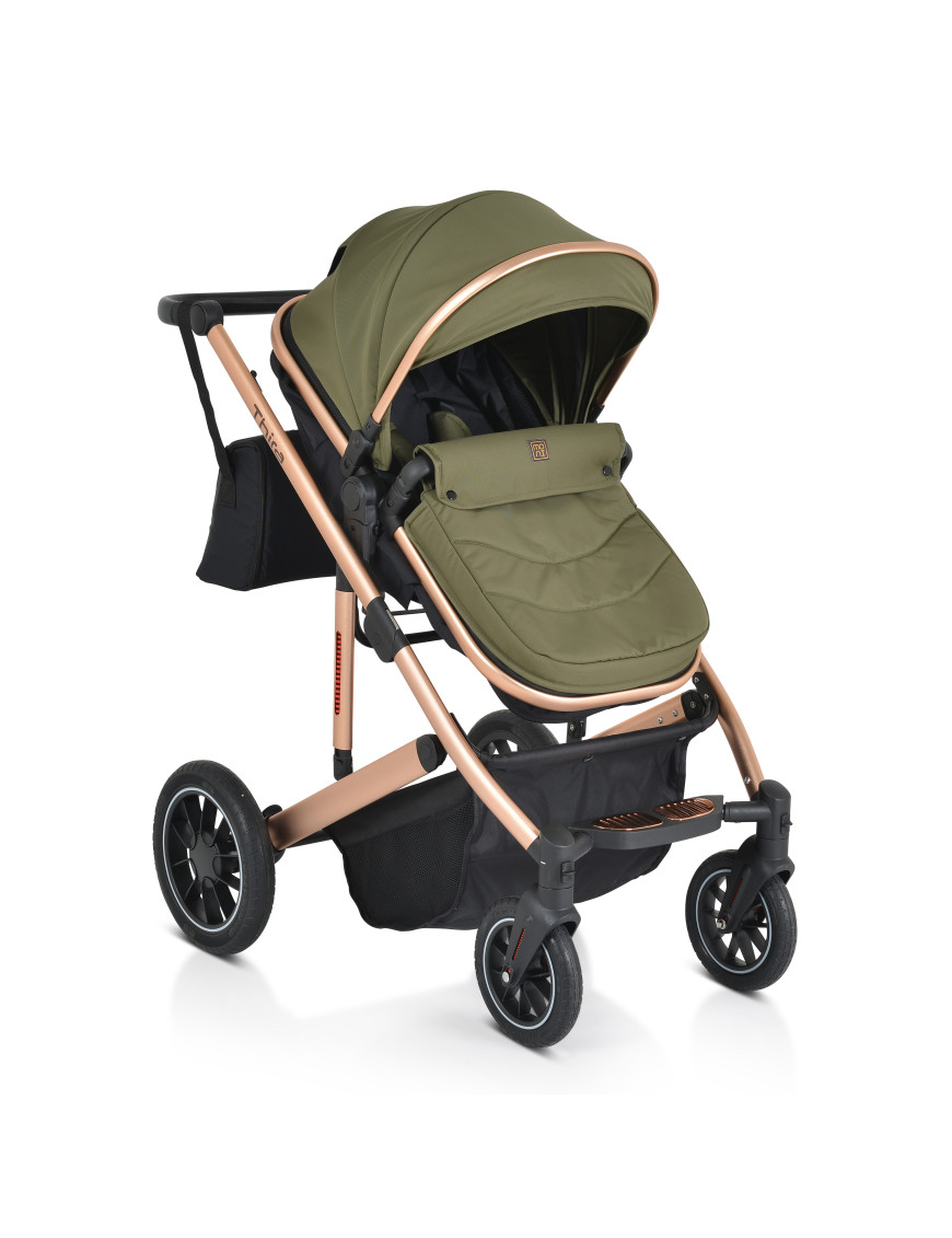 КОМБИНИРАНА ДЕТСКА КОЛИЧКА Thira зелен