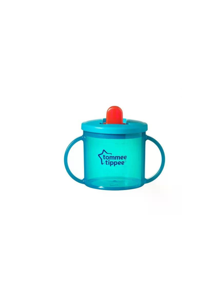 Tommee Tippee Чаша Free Flow First Cup 4м+, СИНЯ 43111045