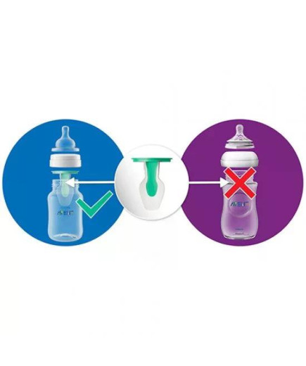 Комплект за новородено с 4 бр. шишета Anti-Colic, клапа Airfree, залъгалка и четка за миене Philips AVENT SCD807/00