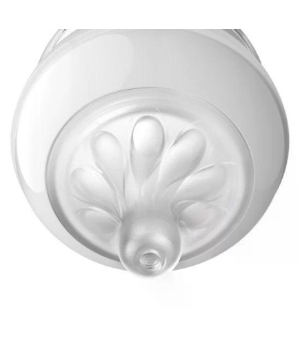 Подаръчен комплект за бебе Philips AVENT SCD878/11 с 3 стъклени шишета за хранене Natural Response с биберони без протичане и за