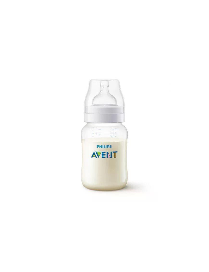 Шише за хранене Anti-Colic 260 мл, с биберон със сила на потока 2, 1м+ Philips AVENT SCY103/01