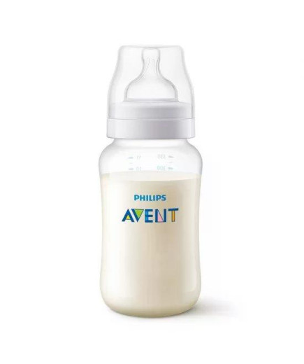 Шише за хранене Anti-Colic 330 мл, с биберон със сила на потока 3, 3м+ Philips AVENT SCY106/01