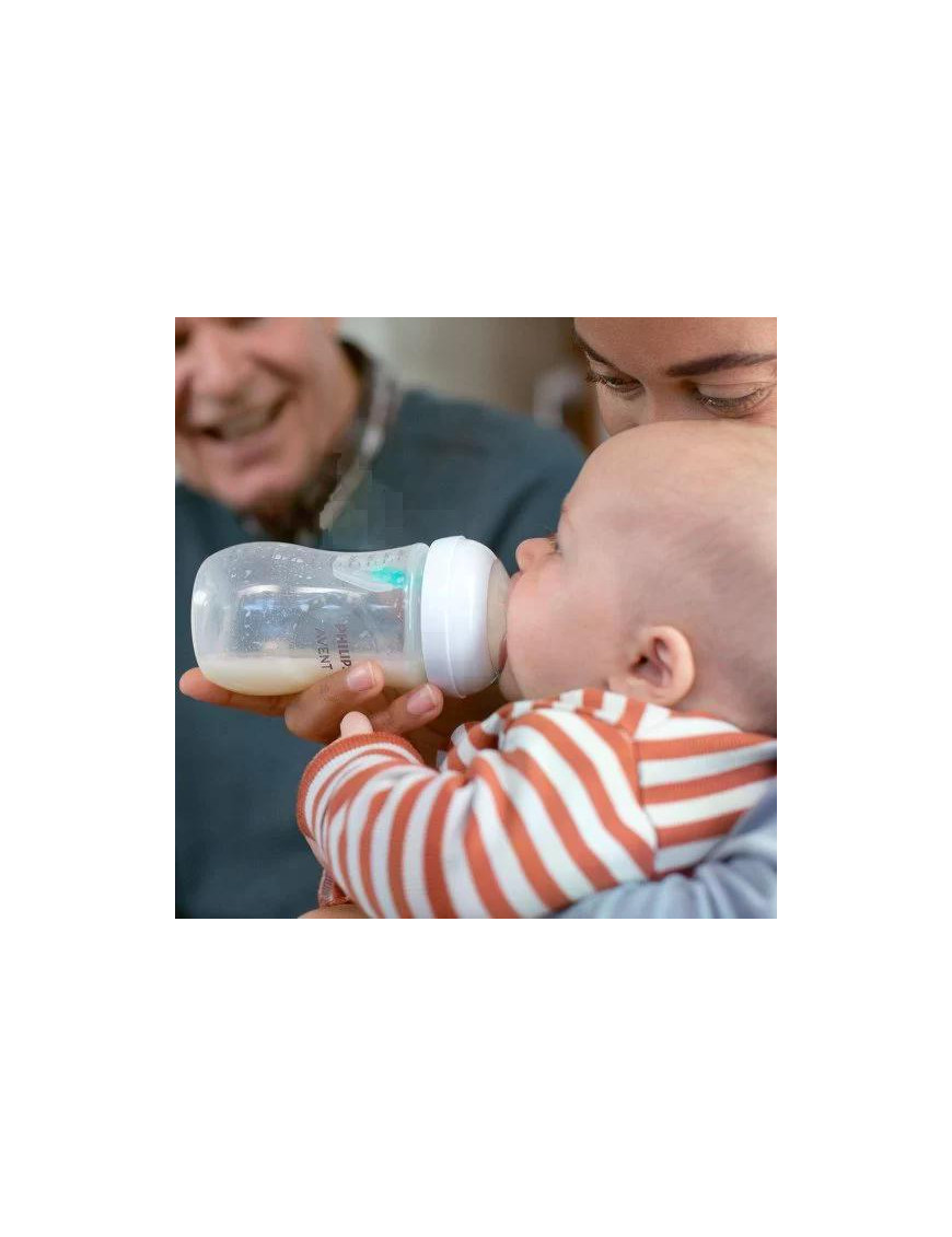 Шише за хранене Natural Response с клапа...