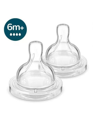 Комплект от 2 бр. Биберони Anti-colic със сила на потока...