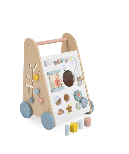 Дървена играчка за прохождане 2145