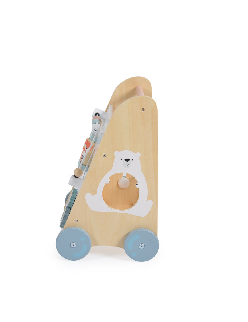 Дървена играчка за прохождане 2145