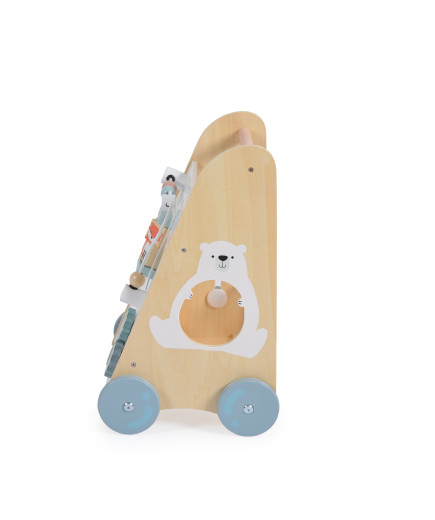 Дървена играчка за прохождане 2145