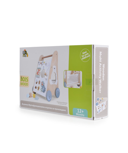 Дървена играчка за прохождане 2145