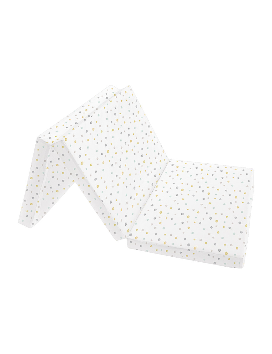 Сгъваем матрак 60/120/5 cm Dots Grey