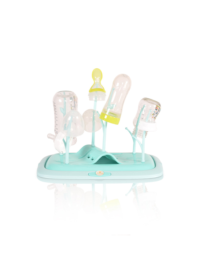 Сушилня за шишета и аксесоари Coral зелен