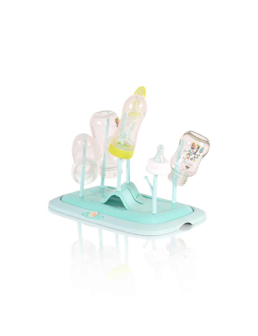 Сушилня за шишета и аксесоари Coral зелен