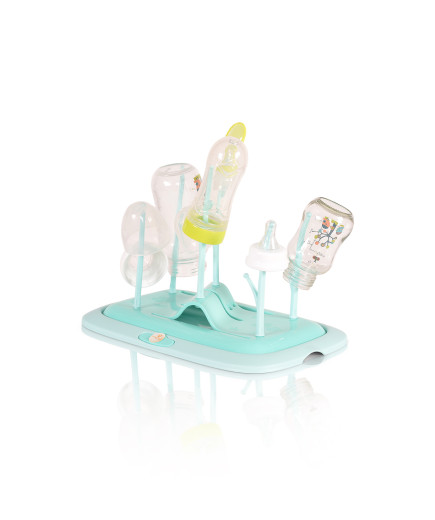 Сушилня за шишета и аксесоари Coral зелен