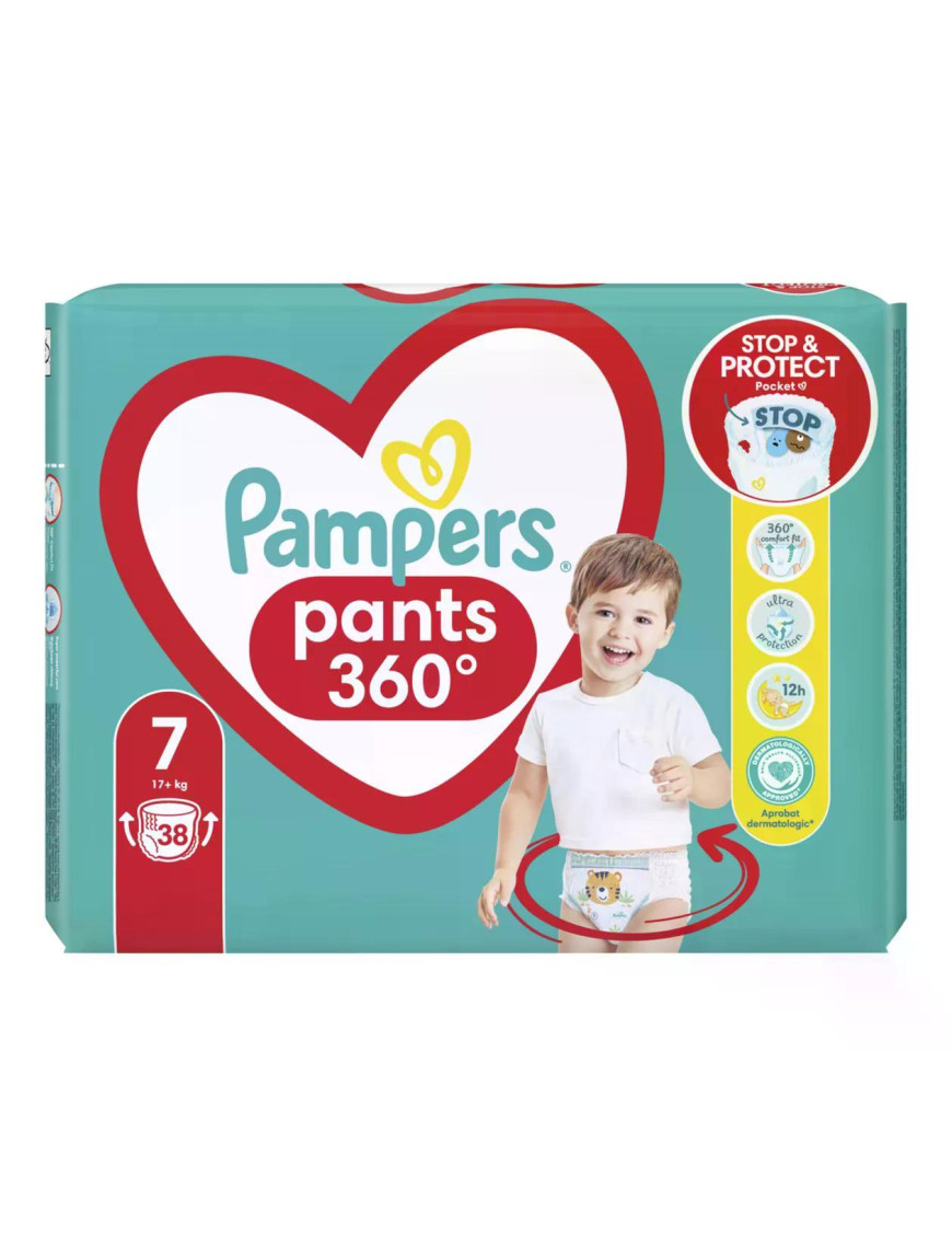 PAMPERS JP, гащички, S7, 38бр.