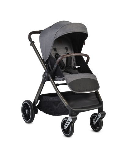 Комбинирана детска количка Macan 2в1 сив