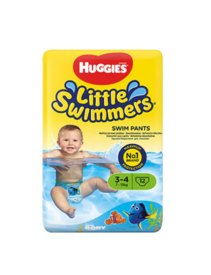Huggies Бебешки пелени бански Little Swimmers 3-4,...