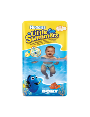 Huggies Бебешки пелени бански Little Swimmers 2-3, 3-8кг,...