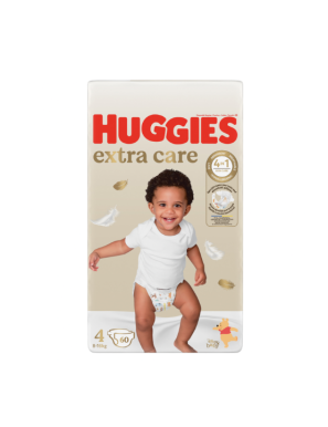 Huggies Бебешки пелени Extra Care 4, 8-14кг, 60 бр.