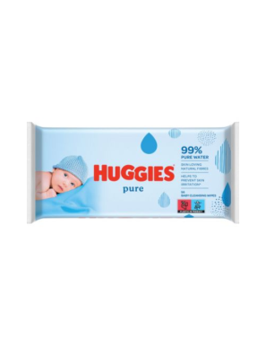 Мокри кърпи Huggies Pure 56бр