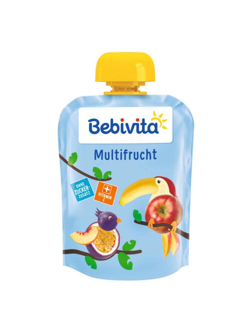 BEBIVITA Мулти плод 1414, пюре, 90гр.