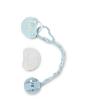 Залъгалка с държач Star син 2