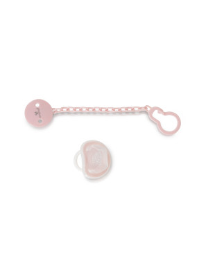 Залъгалка с държач Star розов 2