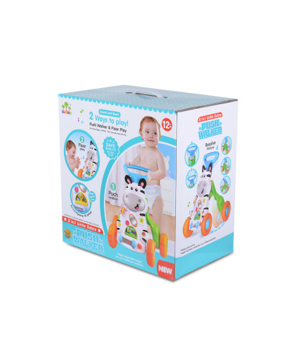 Играчка за прохождане 2в1 Little Zebra 83007