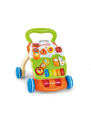 Играчка за прохождане Baby Piano Walker 999С зелен