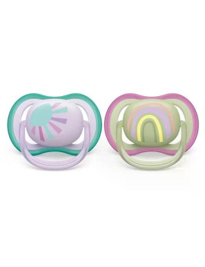 Комплект от 2 бр. ортодонтични залъгалки Philips AVENT...