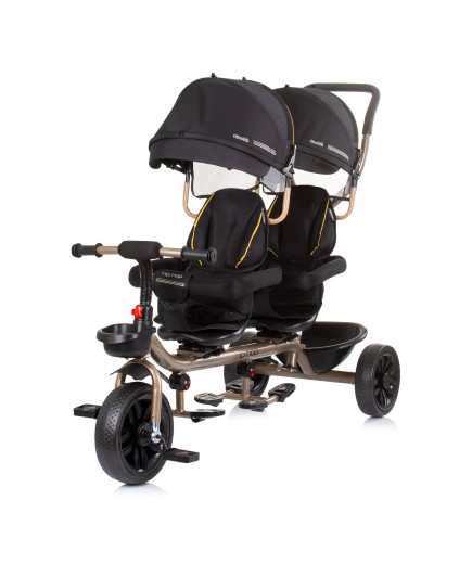 Триколка за близнаци"Хип Хоп" абанос