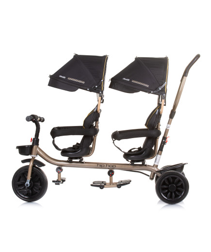 Триколка за близнаци"Хип Хоп" абанос