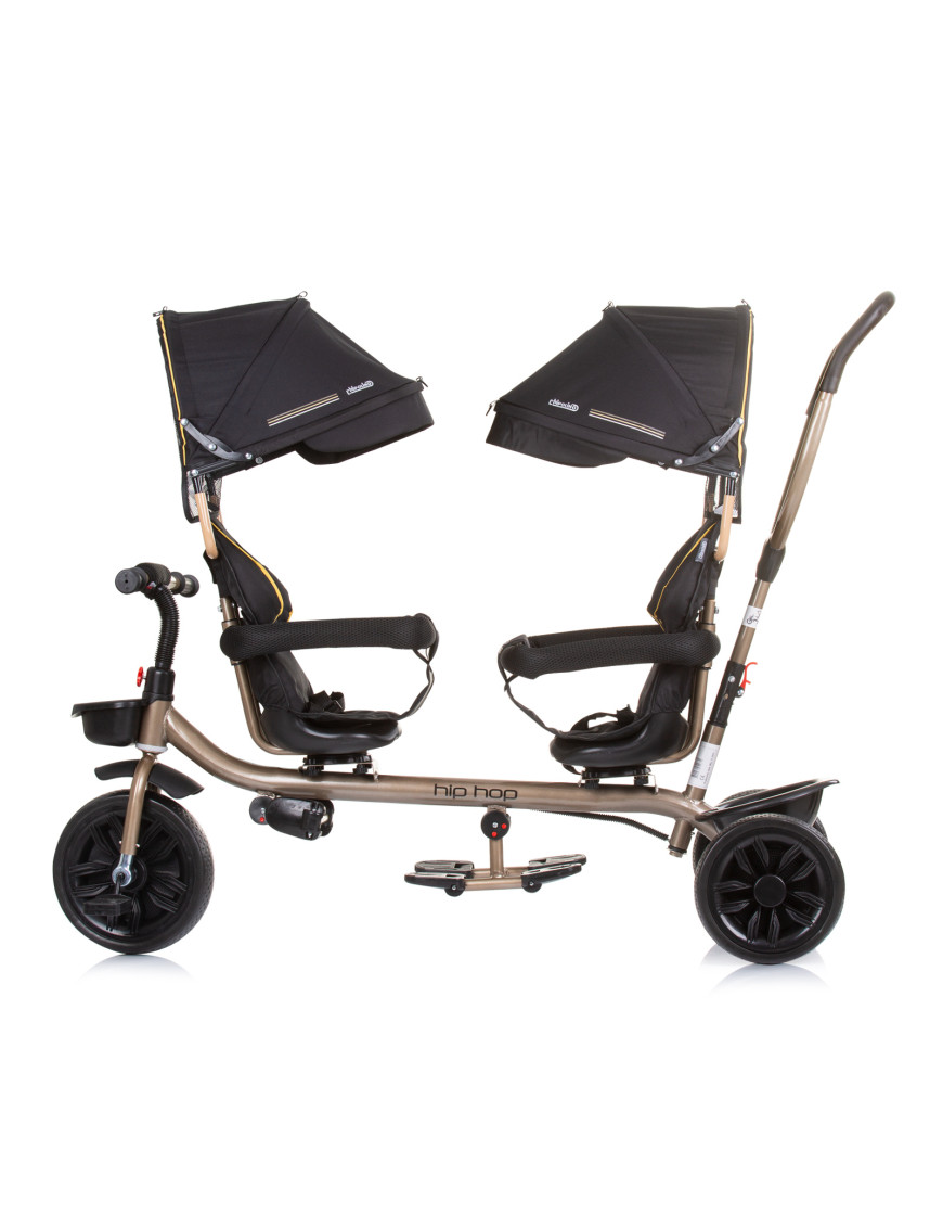 Триколка за близнаци"Хип Хоп" абанос