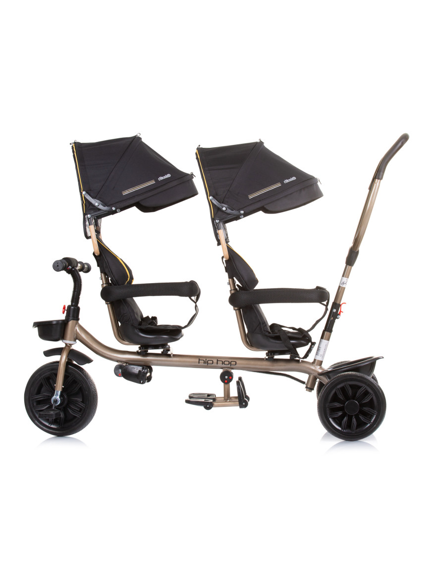 Триколка за близнаци"Хип Хоп" абанос