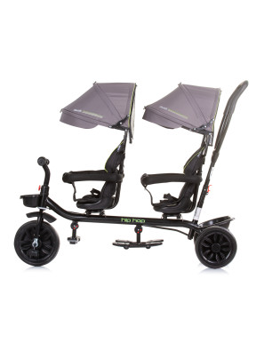 Триколка за близнаци"Хип Хоп" графит 2