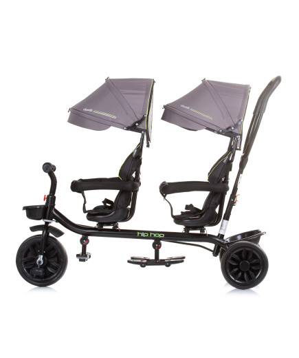 Триколка за близнаци"Хип Хоп" графит