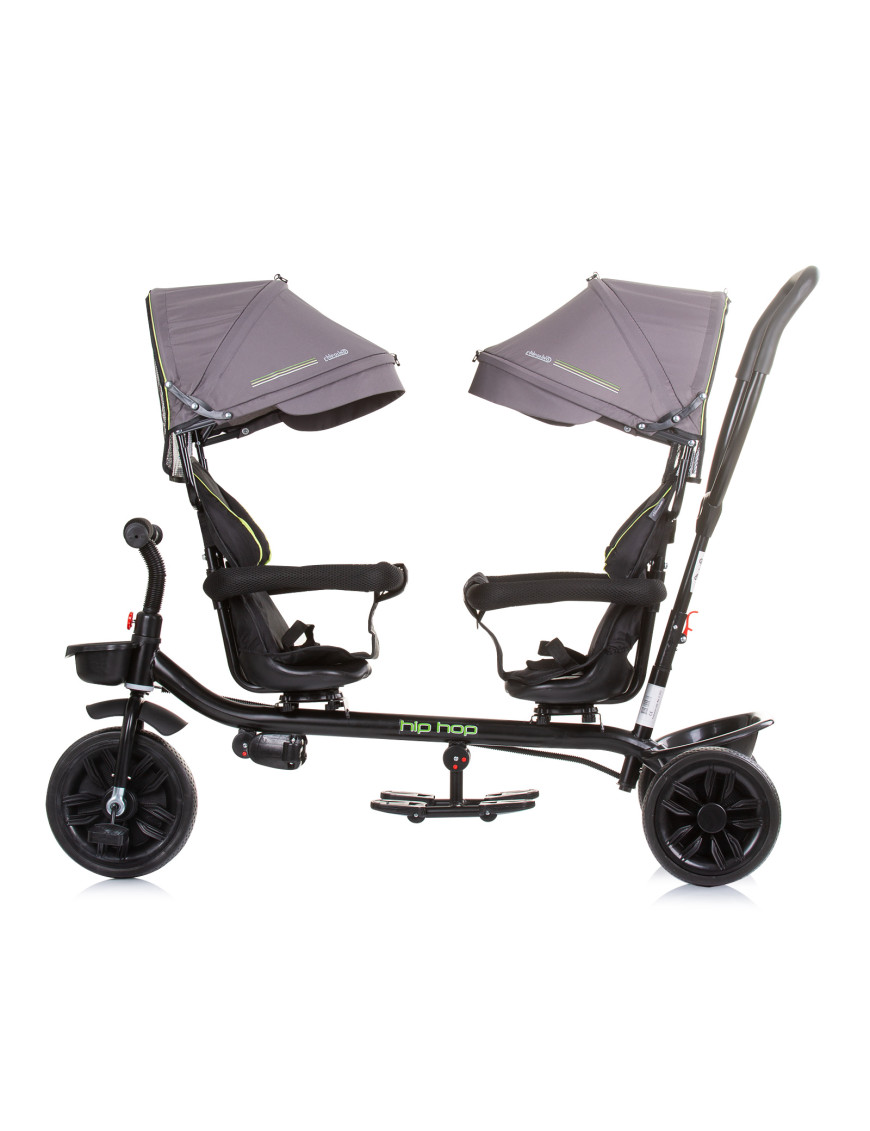 Триколка за близнаци"Хип Хоп" графит