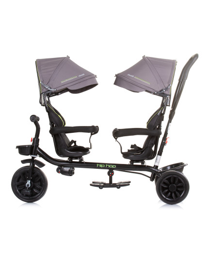 Триколка за близнаци"Хип Хоп" графит