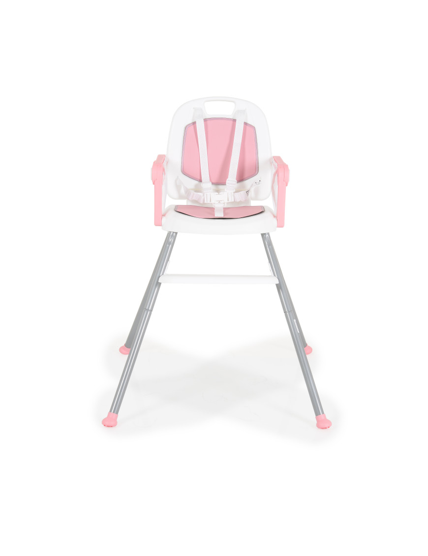 Детски стол за хранене Amaretti 3в1 розов