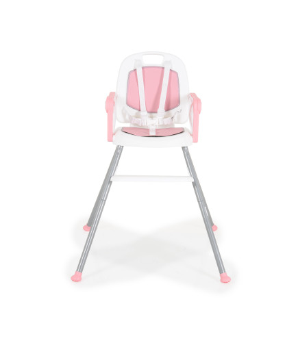 Детски стол за хранене Amaretti 3в1 розов