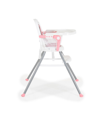 Детски стол за хранене Amaretti 3в1 розов