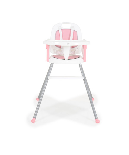 Детски стол за хранене Amaretti 3в1 розов