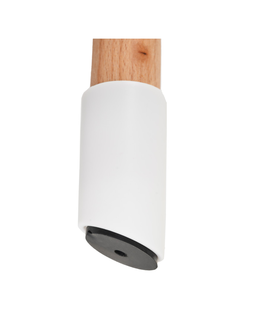 Дървен стол за хранене Gelato 2в1 сив