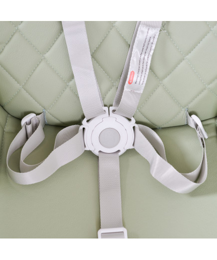 Дървен стол за хранене Gelato 2в1 мента