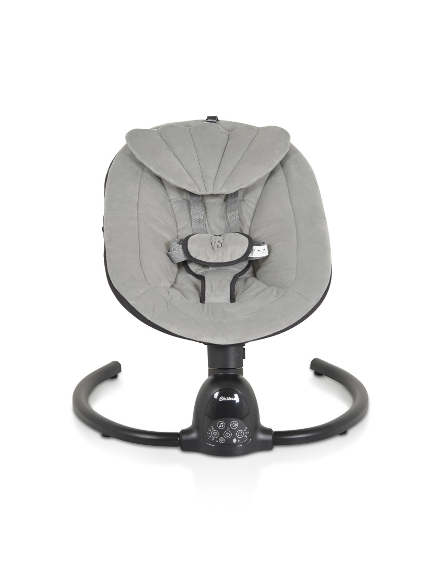 Електрическа люлка Clarissa сив
