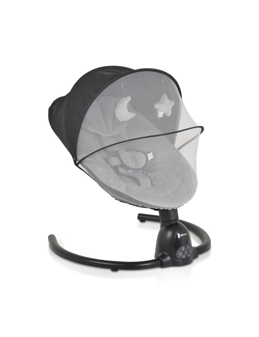 Електрическа люлка Clarissa сив